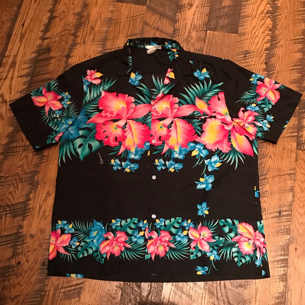 Vintage single stitch Aloha shirt